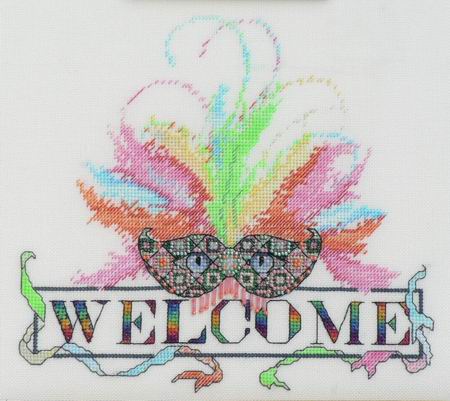 Mardi Gras - Pink & Greens